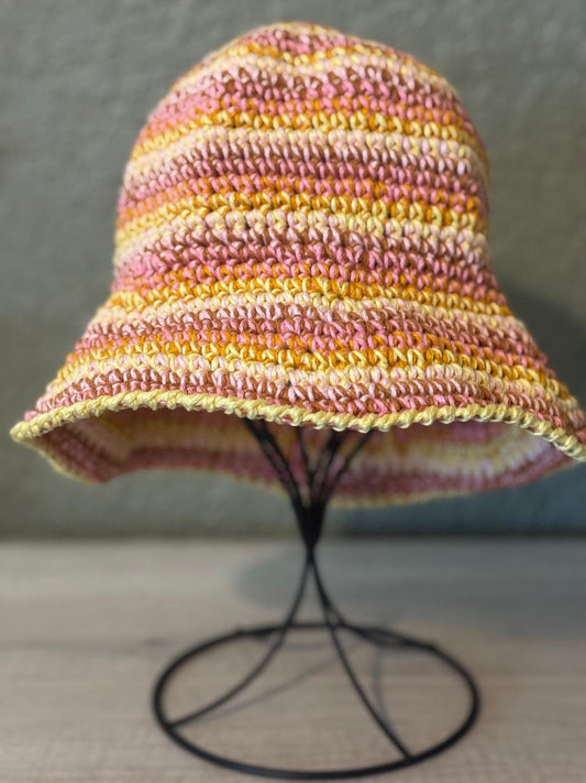 Crochet Cotton Sun Hat