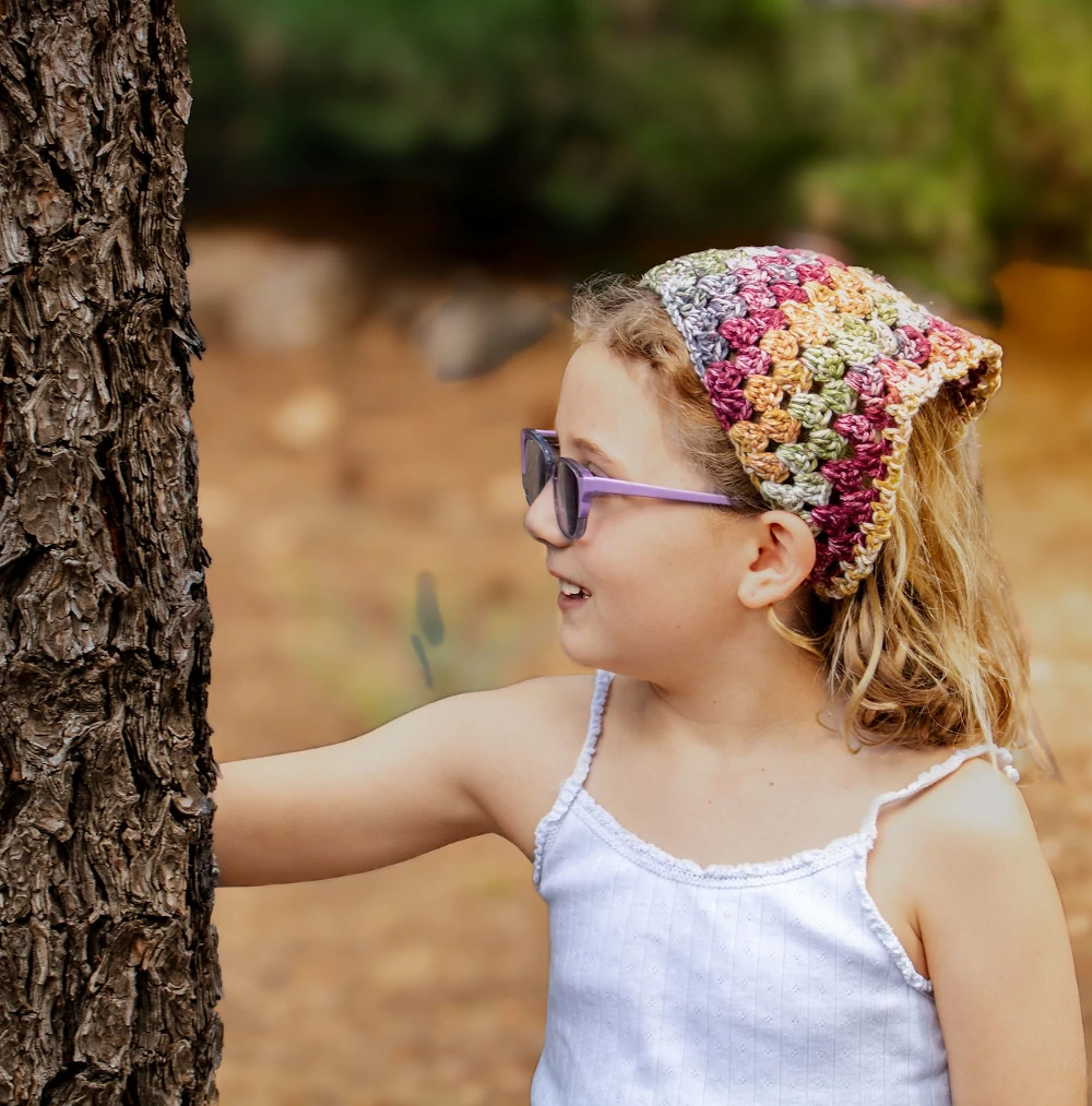 Crochet Cotton Bandanas