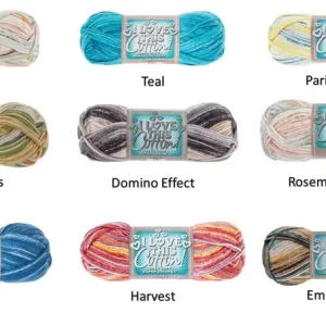 Fashionable Crocheted Cotton Bandanas - Image 3