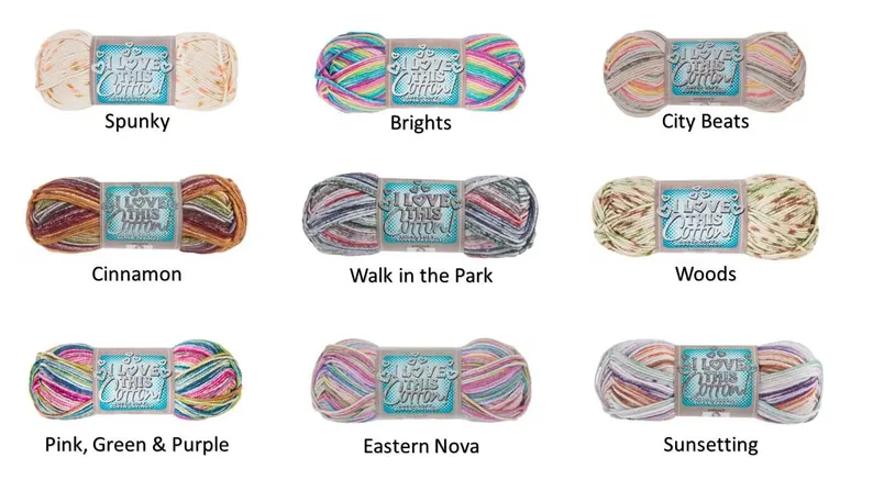 Fashionable Crocheted Cotton Bandanas - Image 2