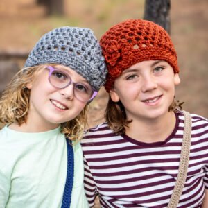 Cloche Hat with Flower