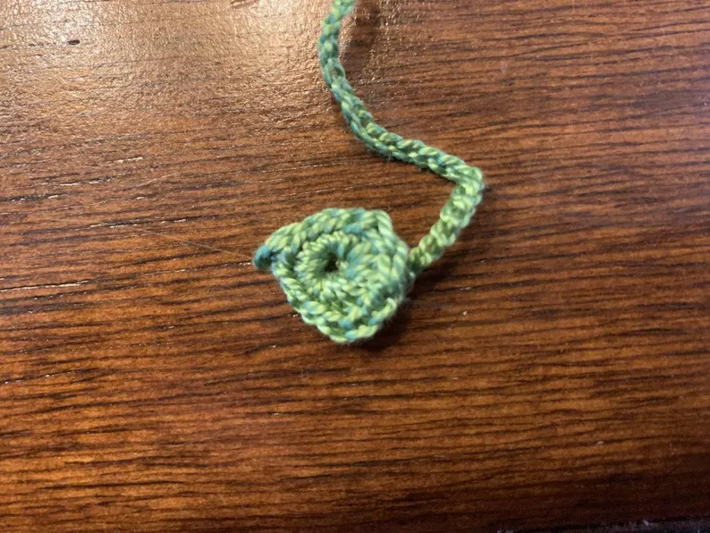 Crochet Flower Bookmark