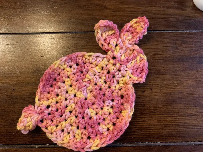 Crochet Bunny Coasters
