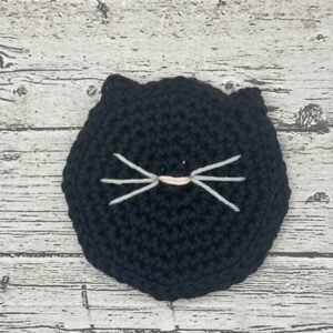 Crochet Cat Coasters