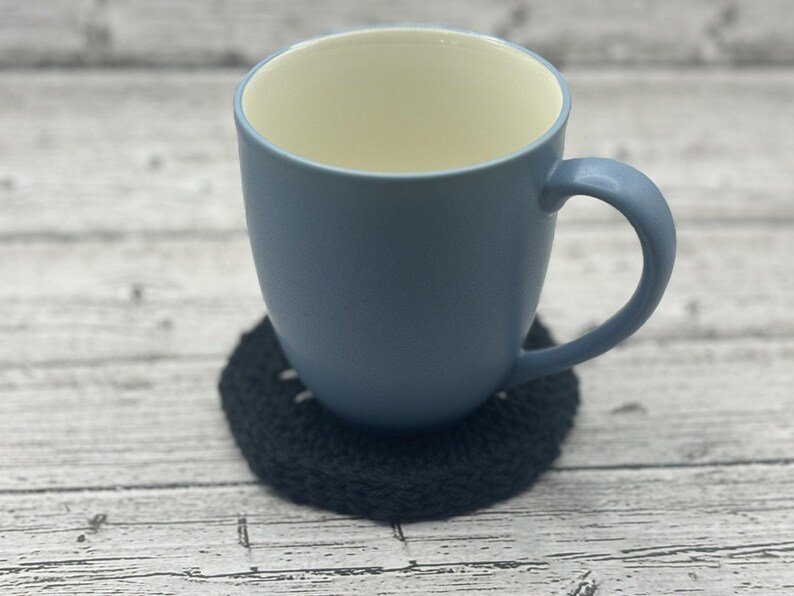 Crochet Cat Coasters
