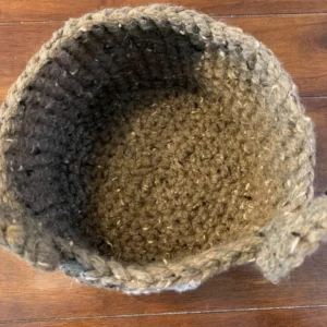 Crochet Bear Basket