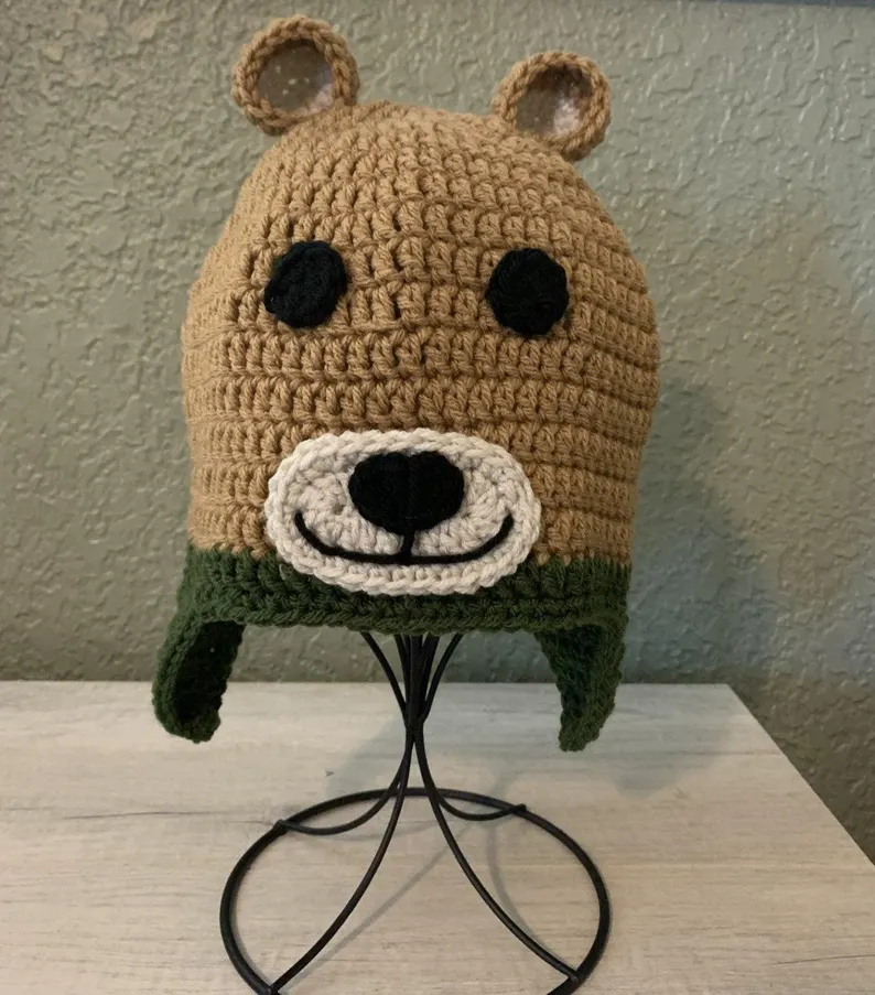 Crochet Bear Hat