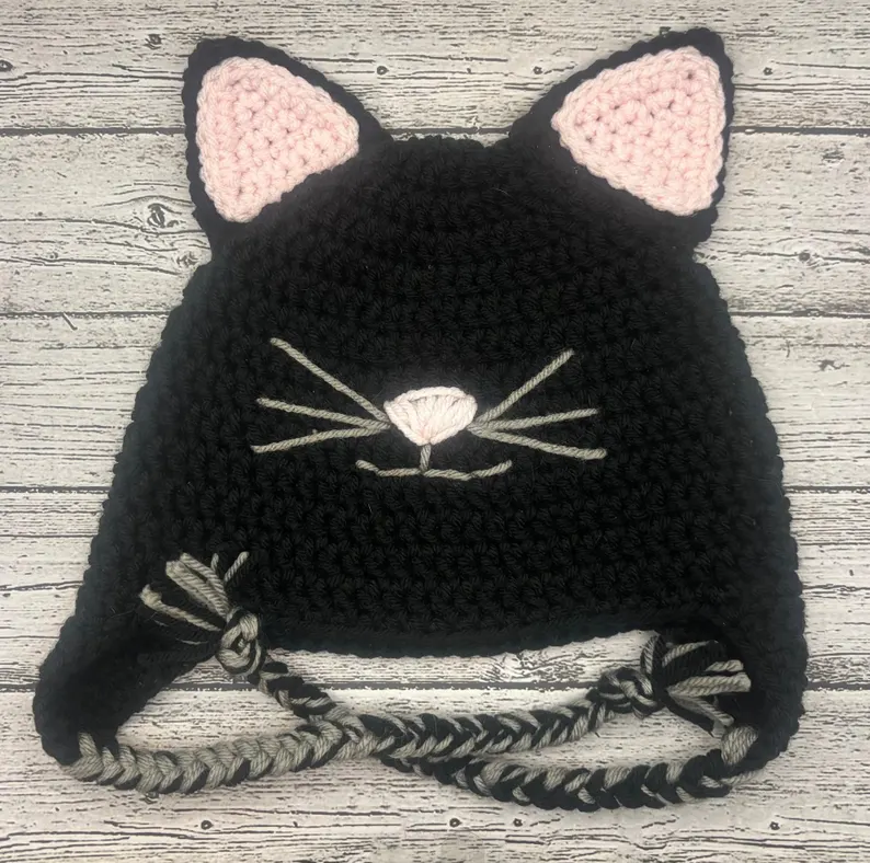 Crochet Cat Hat