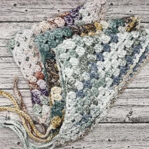 Crocheted Cotton Bandanas