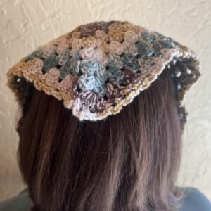 Crocheted Cotton Bandanas