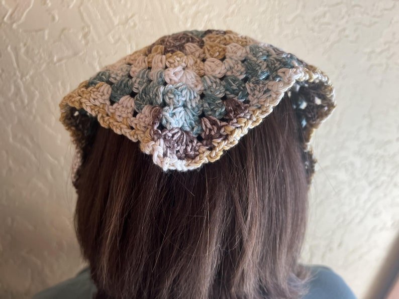 Crocheted Cotton Bandanas