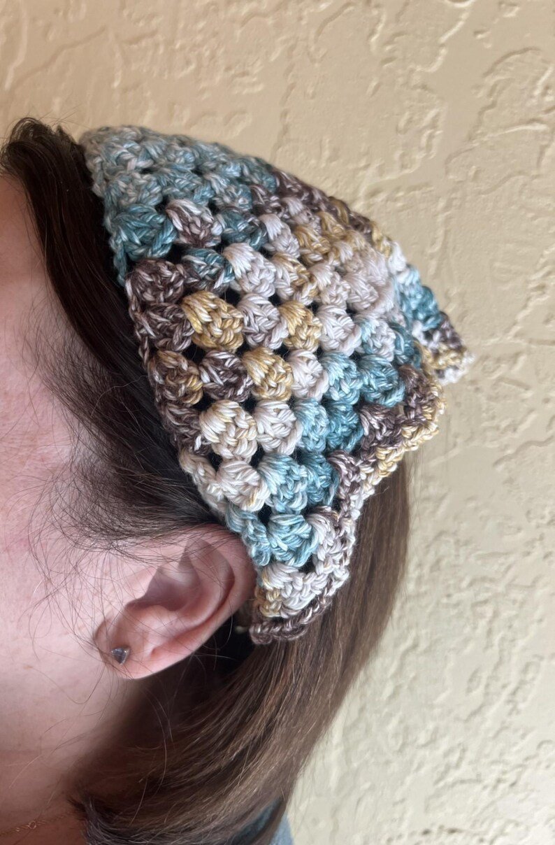 Crocheted Cotton Bandanas