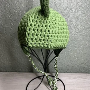 Handmade Crochet Dinosaur Hat - Image 6