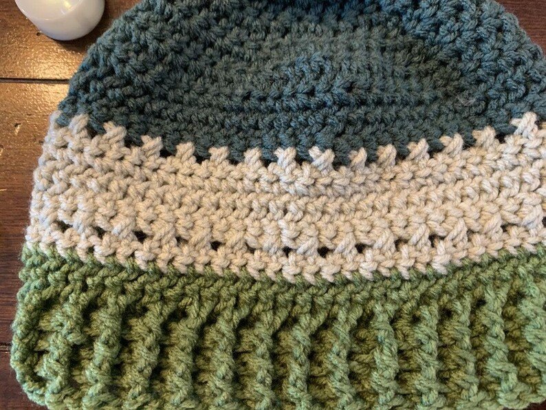 Crocheted Hat and Infinity Scarf - Image 4