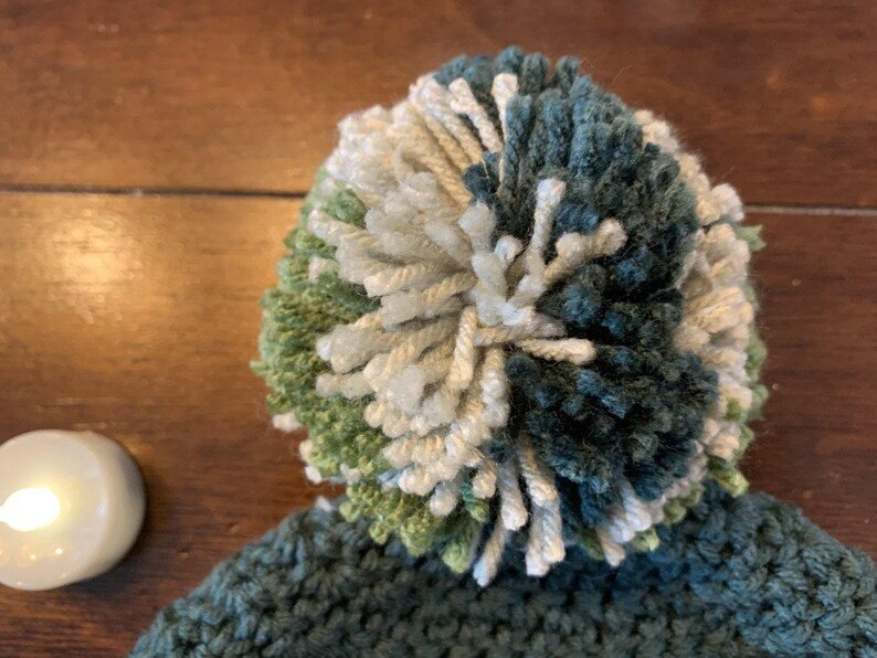 Crochet Hat and Infinity Scarf
