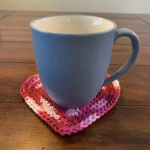 Delightful Heart Crochet Coasters - Image 3