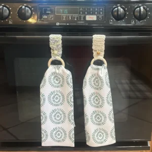 Crochet Kitchen Towel Holder - Image 7