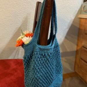 Crochet Market Tote Bag