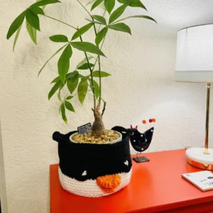 Penguin Crocheted Basket - Image 4
