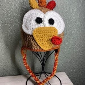 Crochet Turkey Hat