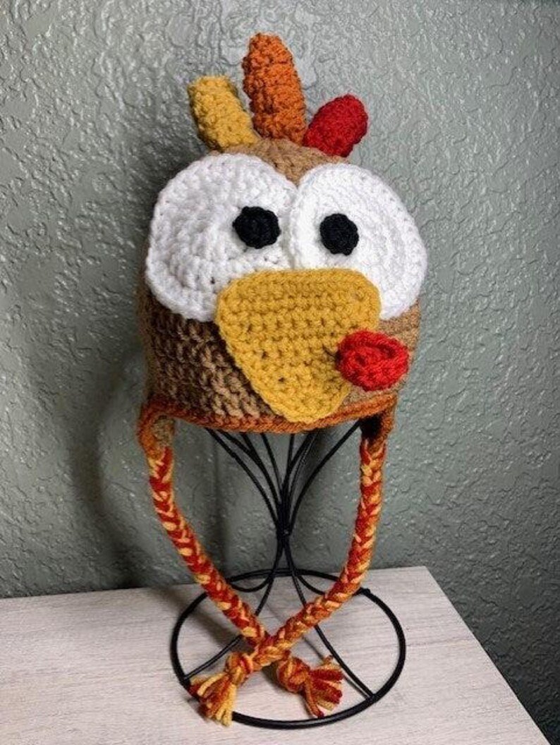 Crochet Turkey Hat