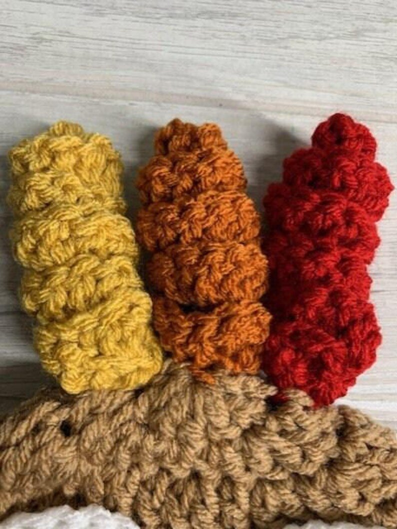 Crochet Turkey Hat