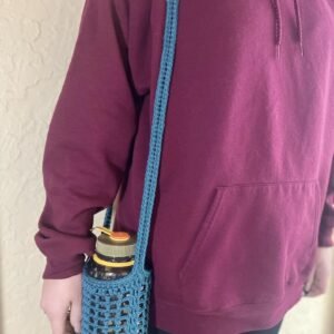 Crocheted Water Bottle Holder - Image 7