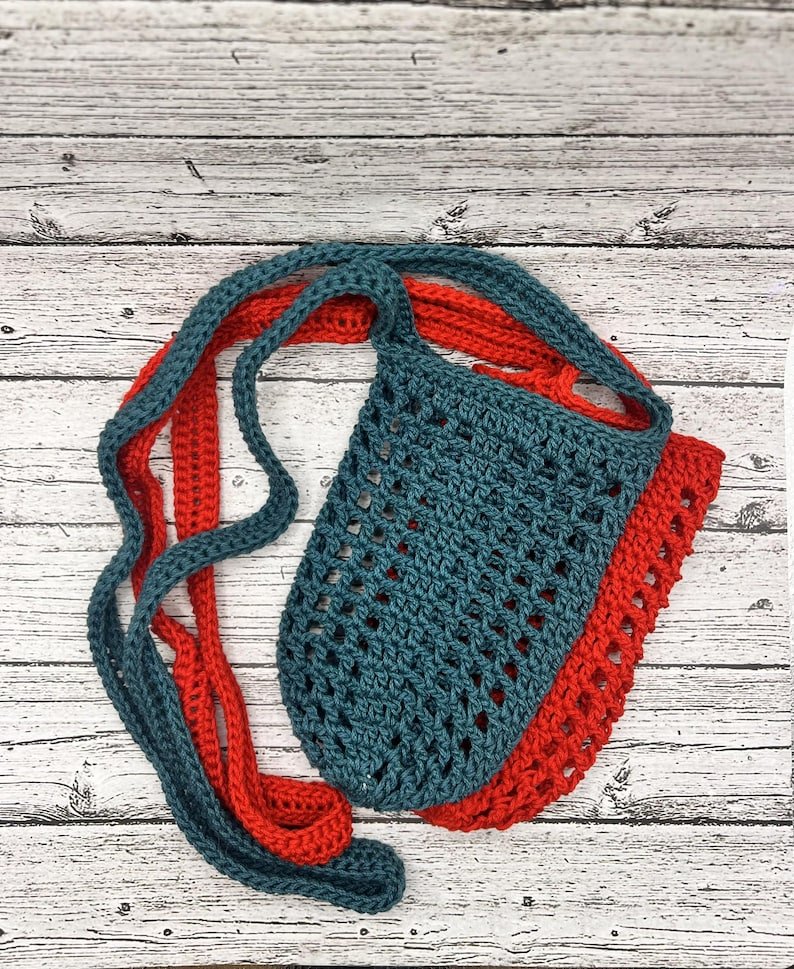 Crocheted Water Bottle Holder - Image 3