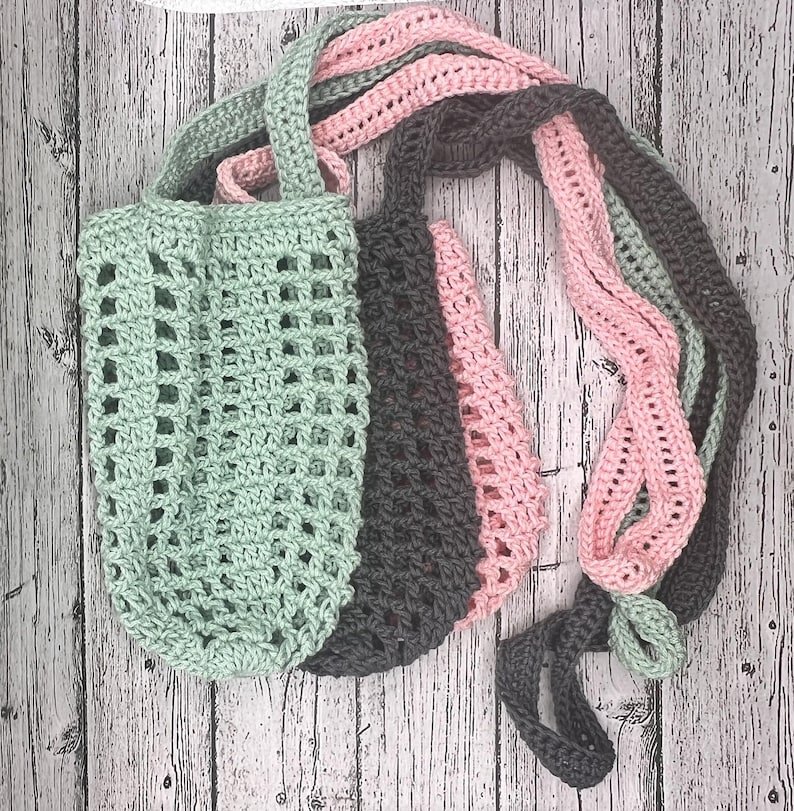 Crocheted Water Bottle Holder - Image 5