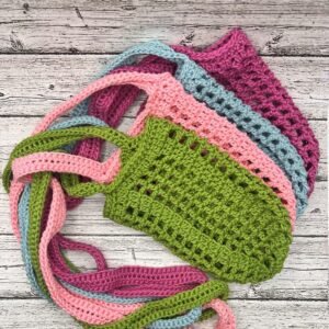 Crocheted Water Bottle Holder - Image 4