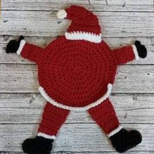 Festive Santa Pot Holder