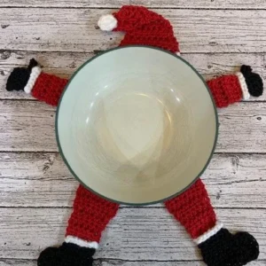 Festive Santa Pot Holder