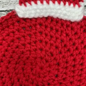 Festive Santa Pot Holder