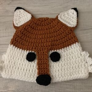 Crochet Sly and Clever Fox Hat - Image 3