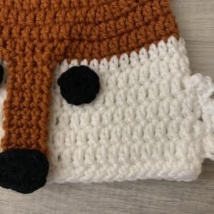 Crochet Sly and Clever Fox Hat - Image 5