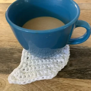 Crochet Ghost Coasters