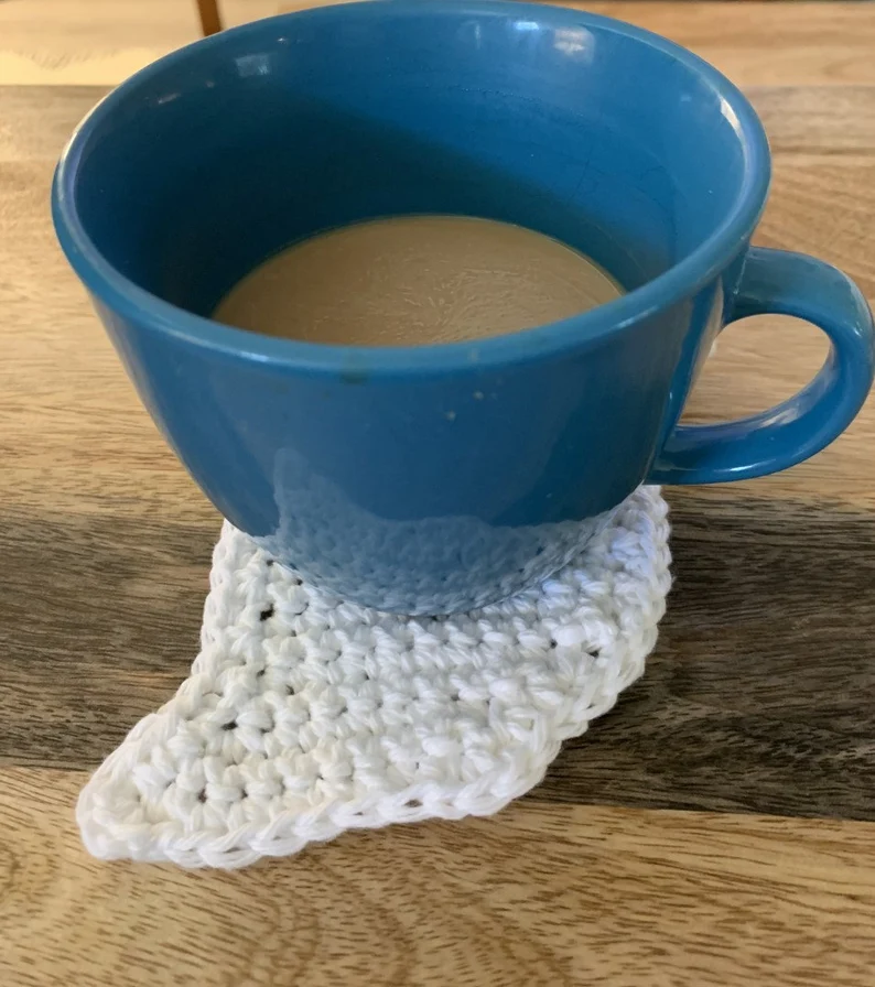 Crochet Ghost Coasters