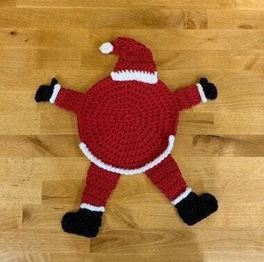 Festive Santa Pot Holder - Image 1