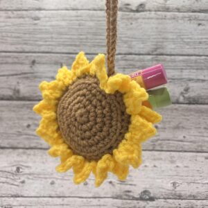 Sunflower Bag Charm