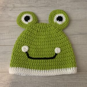 Crochet Frog Hat