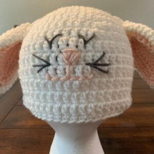 Crocheted Bunny Hat