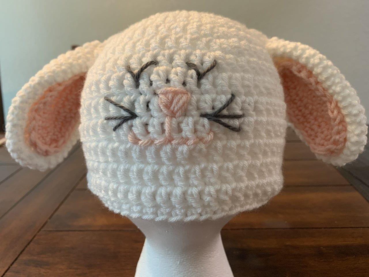 Crocheted Bunny Hat - Image 1