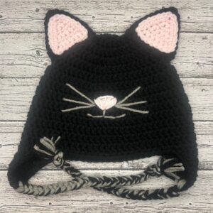 Crocheted Cat Hat