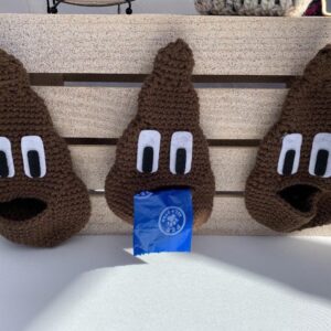 Poop Emoji Dog Bag Holder