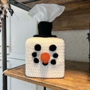 Snowman Tissue Box Cozy