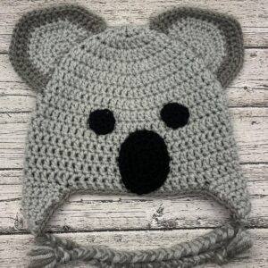 Handmade Crochet Koala Hat