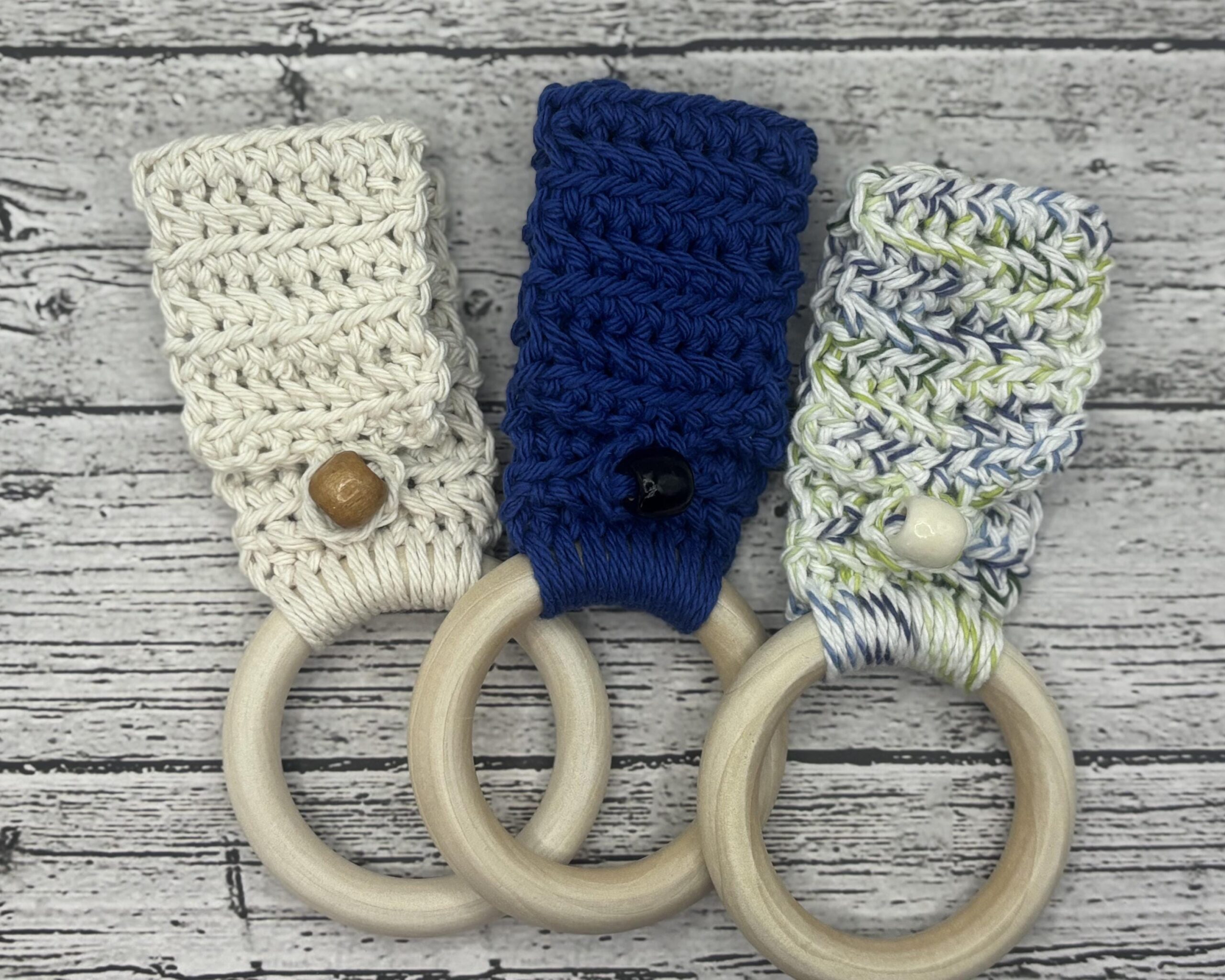 Crochet Kitchen Towel Holder - Image 1
