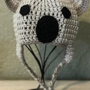 Handmade Crochet Koala Hat