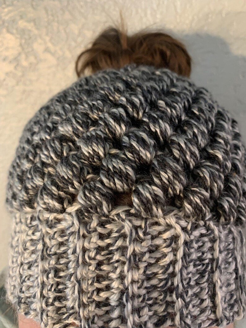 Messy Bun Beanies