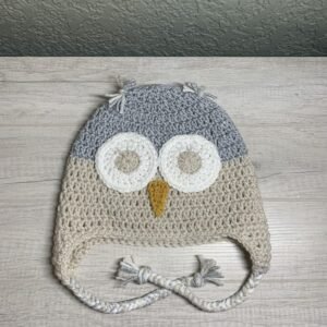 Crochet Owl Hat